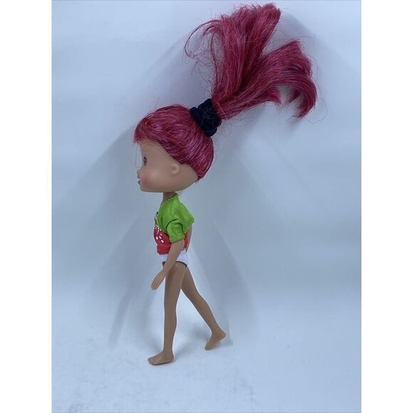 2008 Bandai Strawberry Shortcake 5 1/2" Doll With Shirt - Picture 5 of 7